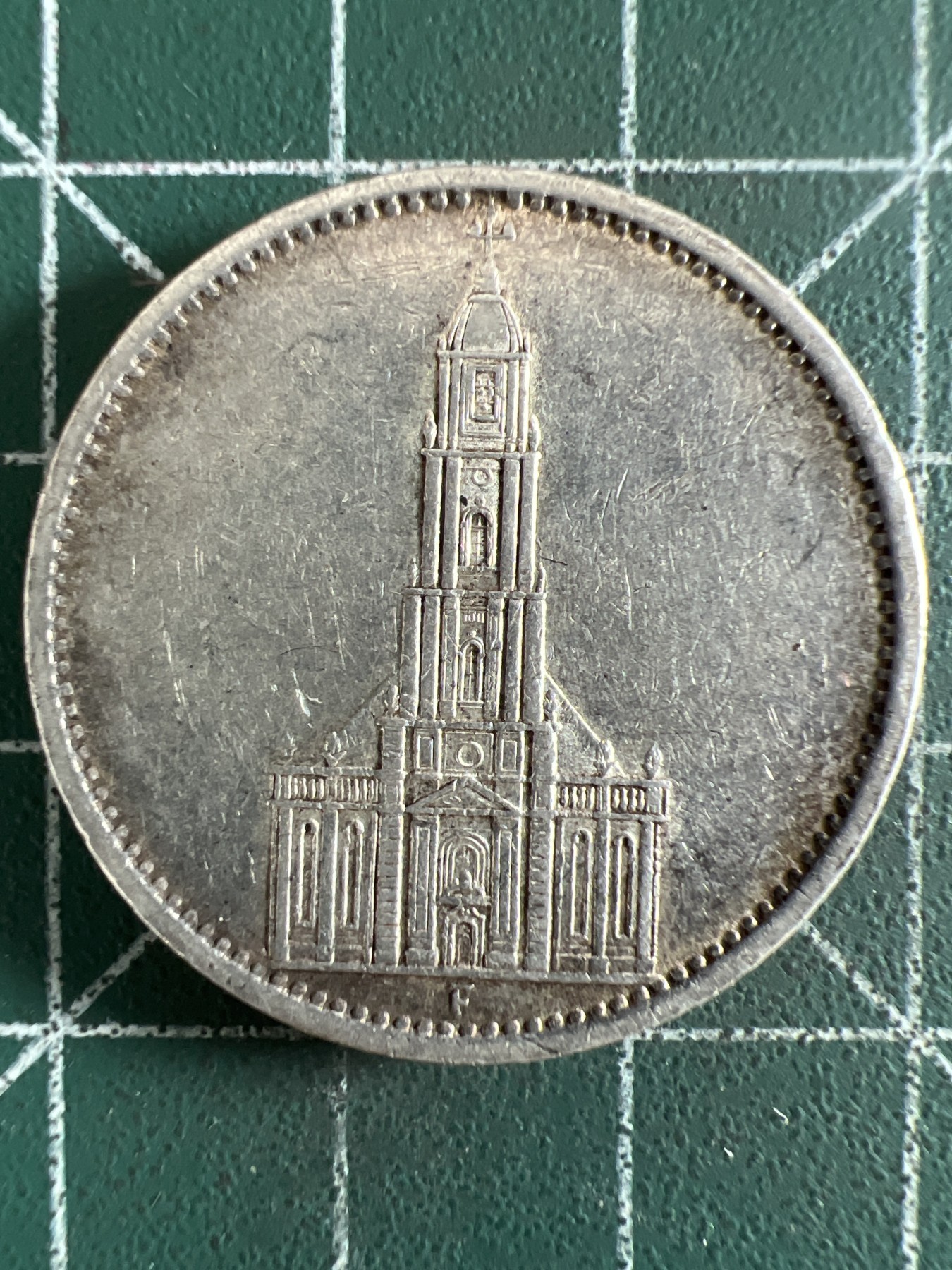 第395期 银币专场 （无押金，捡漏，全场20包邮，偏远地区除外，接收代拍业务） 德国教堂5马克 银币