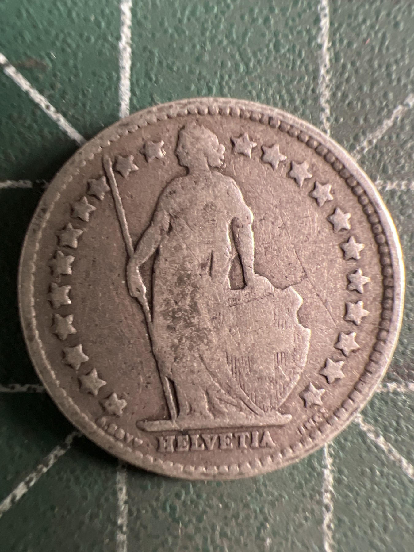 第395期 银币专场 （无押金，捡漏，全场20包邮，偏远地区除外，接收代拍业务） 瑞士1908年1/2法郎 银币