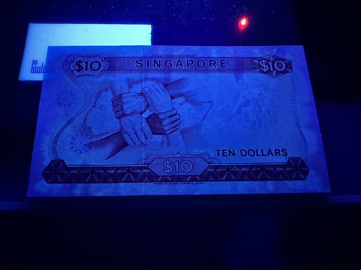 《外钞收藏家》第二百九十五期（连拍第三场） 新加坡花版10元 无折 有潮