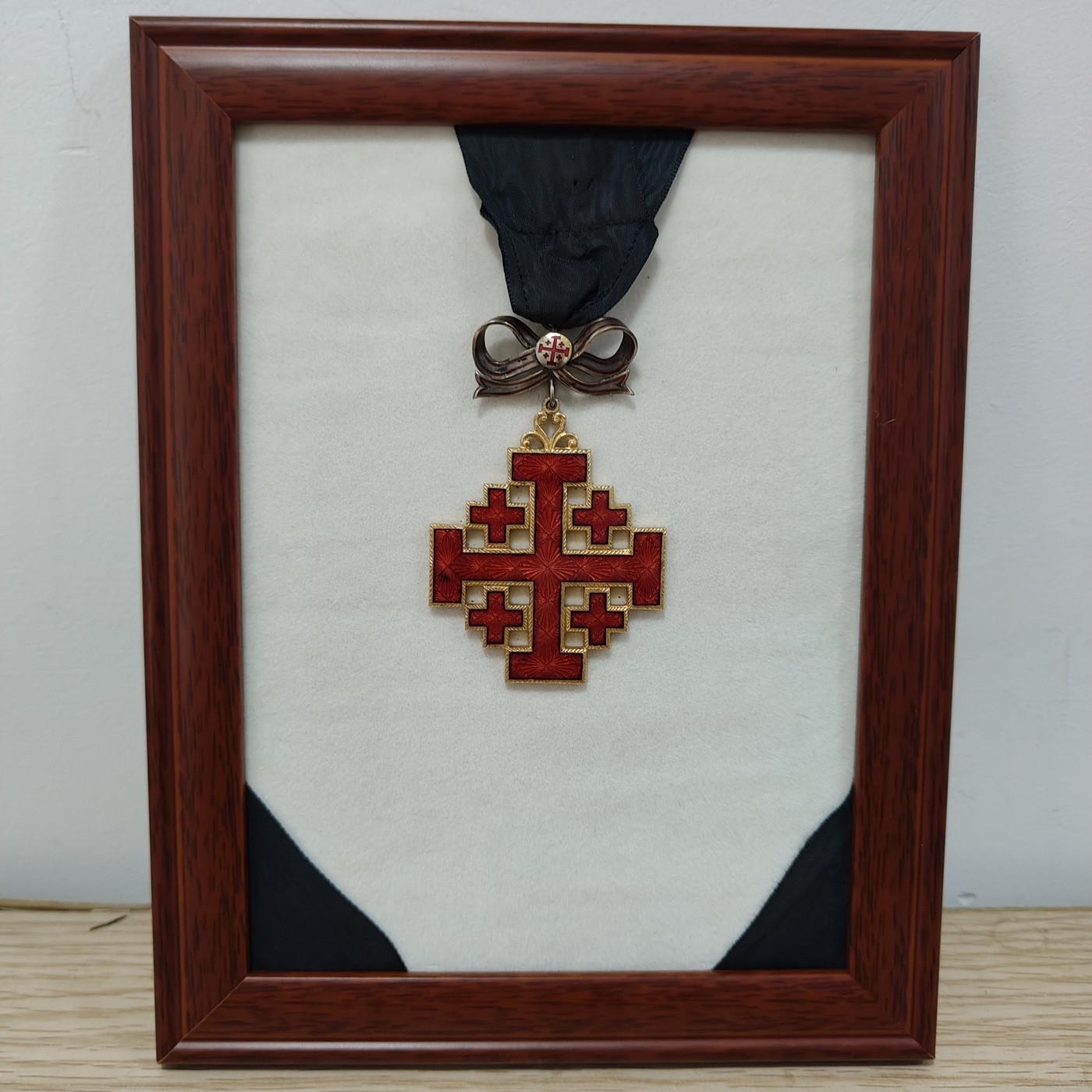 全场0元起拍 第86期 咸鱼国勋章拍卖专场 8月30日（周三）下午6：00开始 梵蒂冈教皇国稀少女版指挥官级圣暮骑士团勋章颈绶铜珐琅