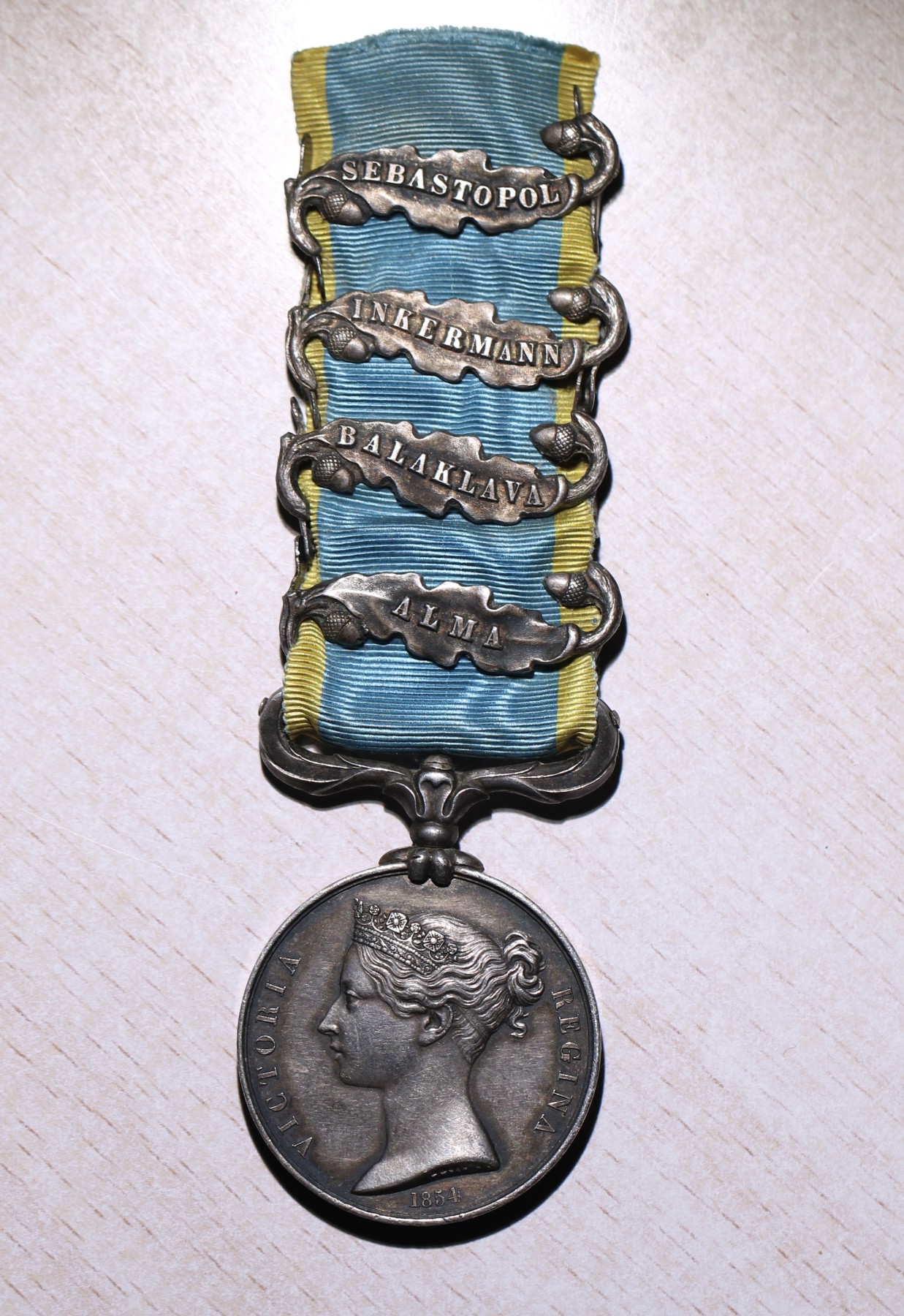 大猫徽章拍卖 第231期  英国克里米亚战争奖章 