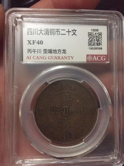 盒子币专场 - 大清中川度支部二十文