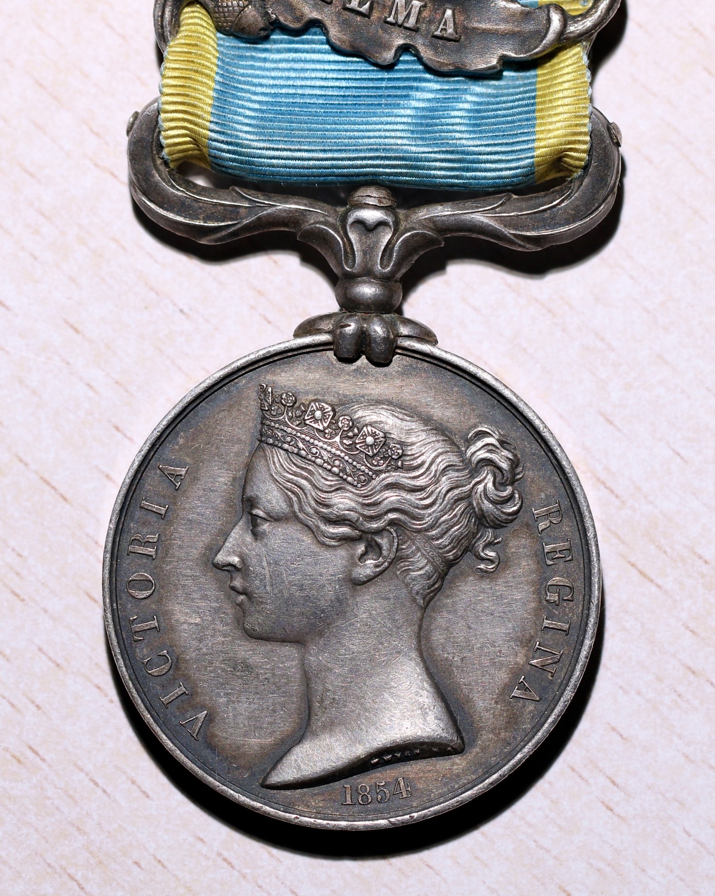 大猫徽章拍卖 第231期  英国克里米亚战争奖章 