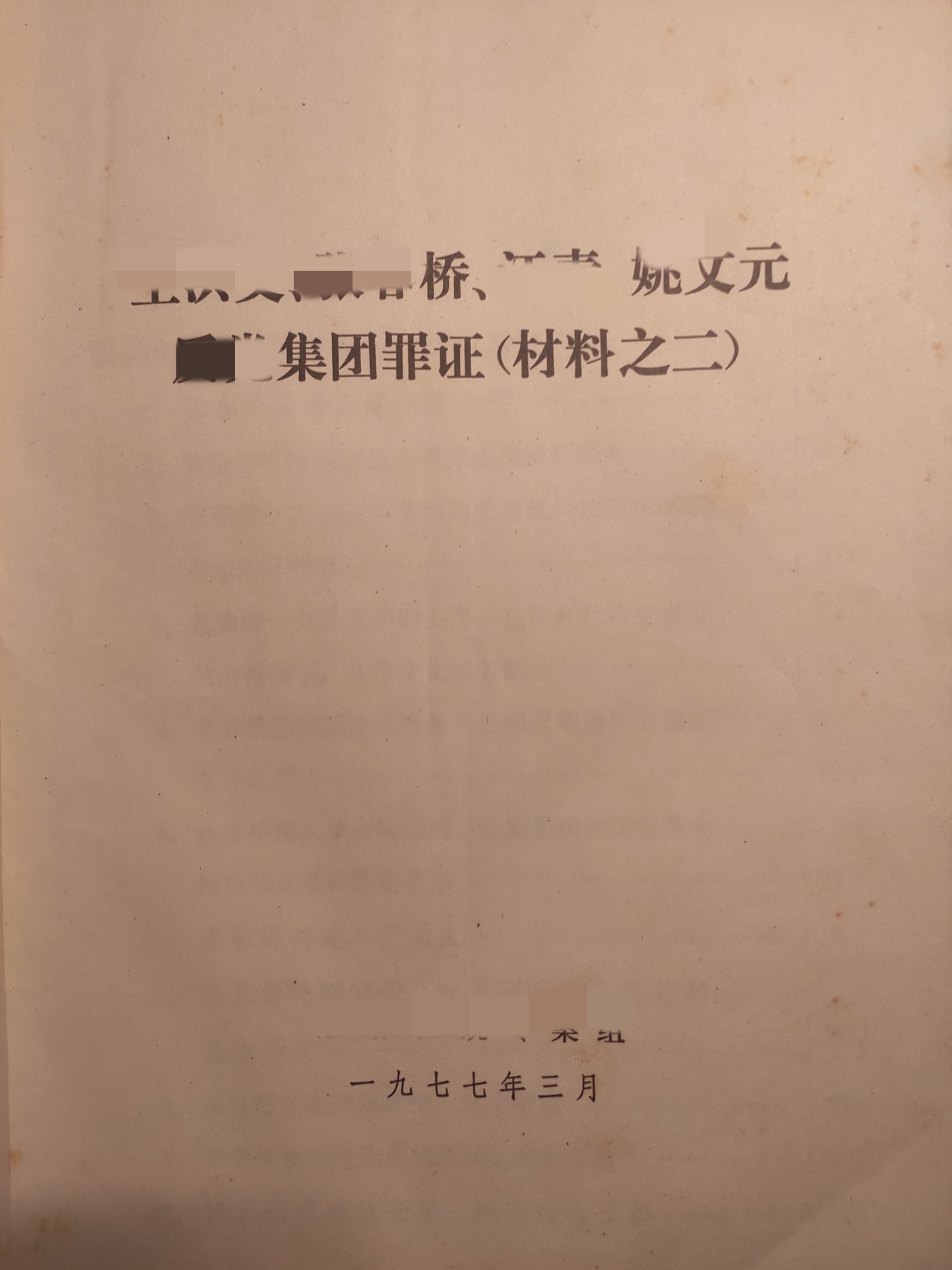 皖江书章第5次麦稀奇拍卖 红透，专案组材料二