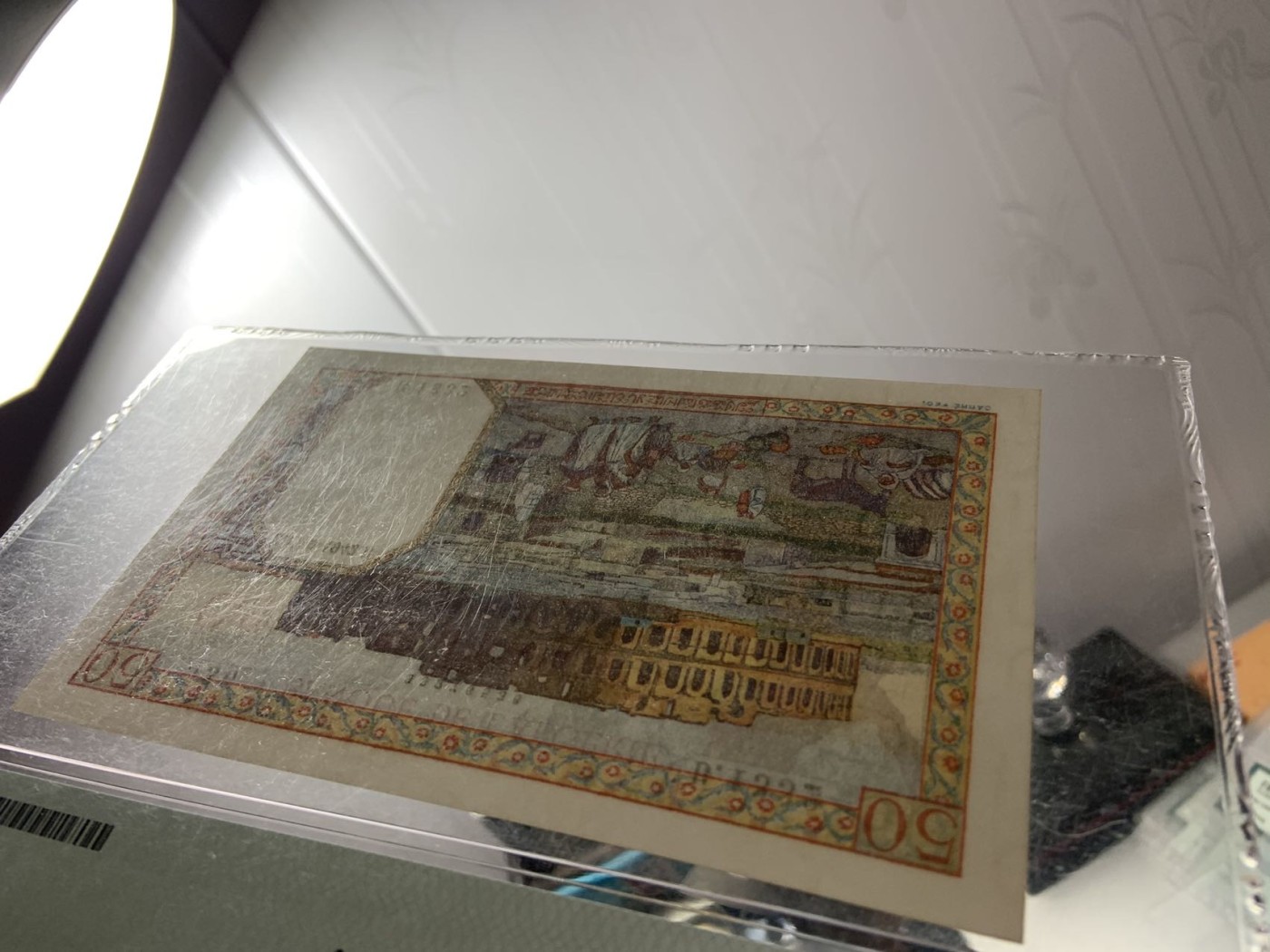 收藏联盟Quantum Auction 第285期拍卖  阿尔及利亚1942-45年50法郎 PMG66 罗马斗兽场古迹