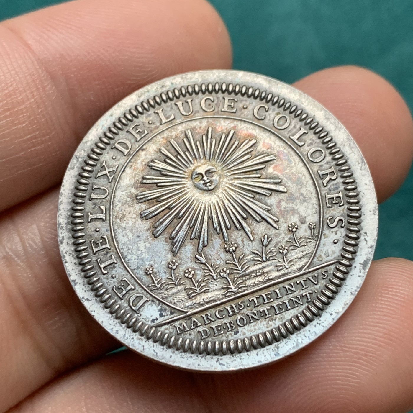 《竞宝斋》第192场-周日，周一 2场 (全场包邮) 法国路易十四银章 路易大王艺术的保护者 边铭丰饶角+1和序号125/500 950银 近现代作品