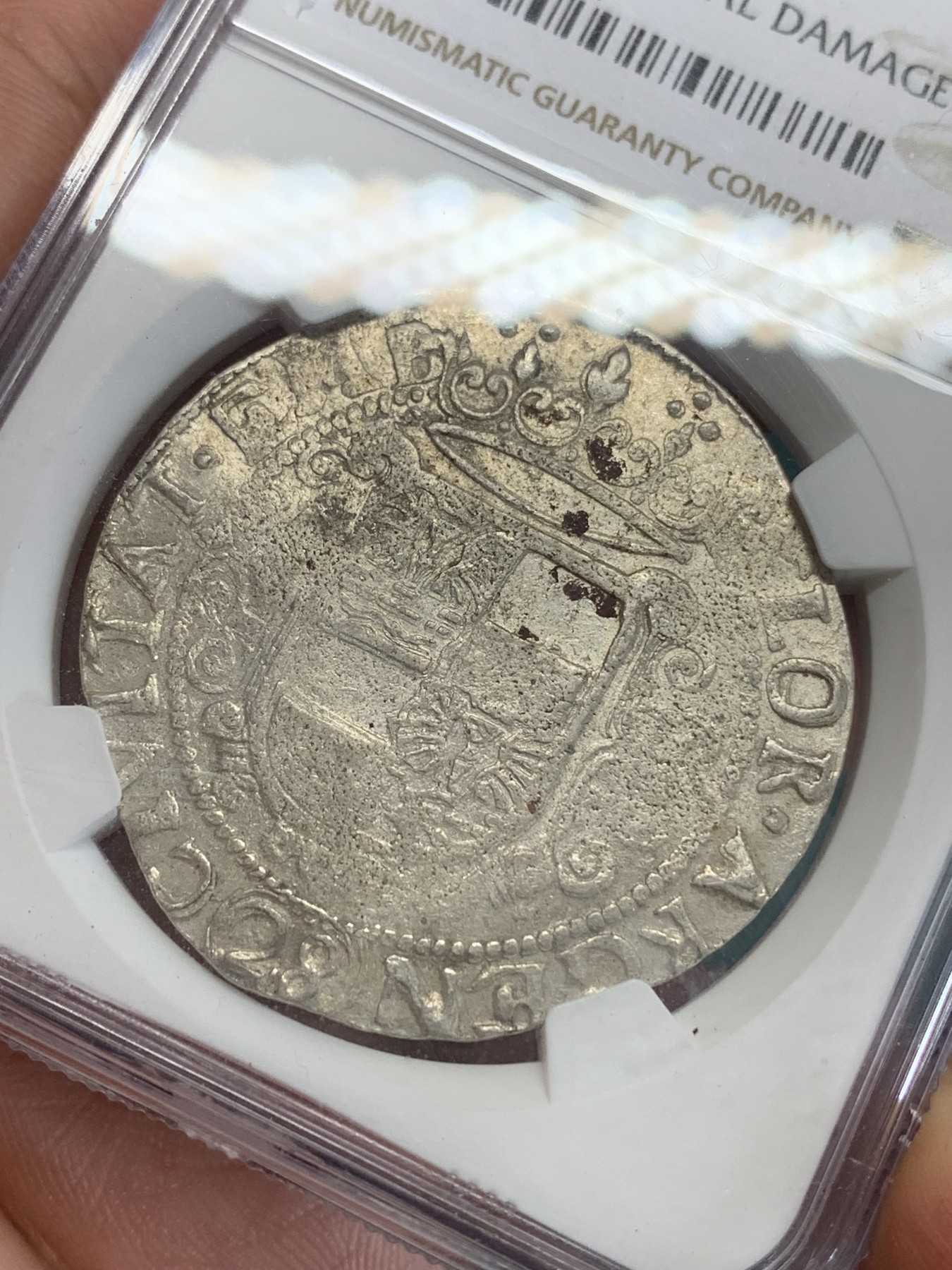 《竞宝斋》第192场-周日，周一 2场 (全场包邮) NGC AUD 德国1637-53杰弗斐迪南三世28s银币