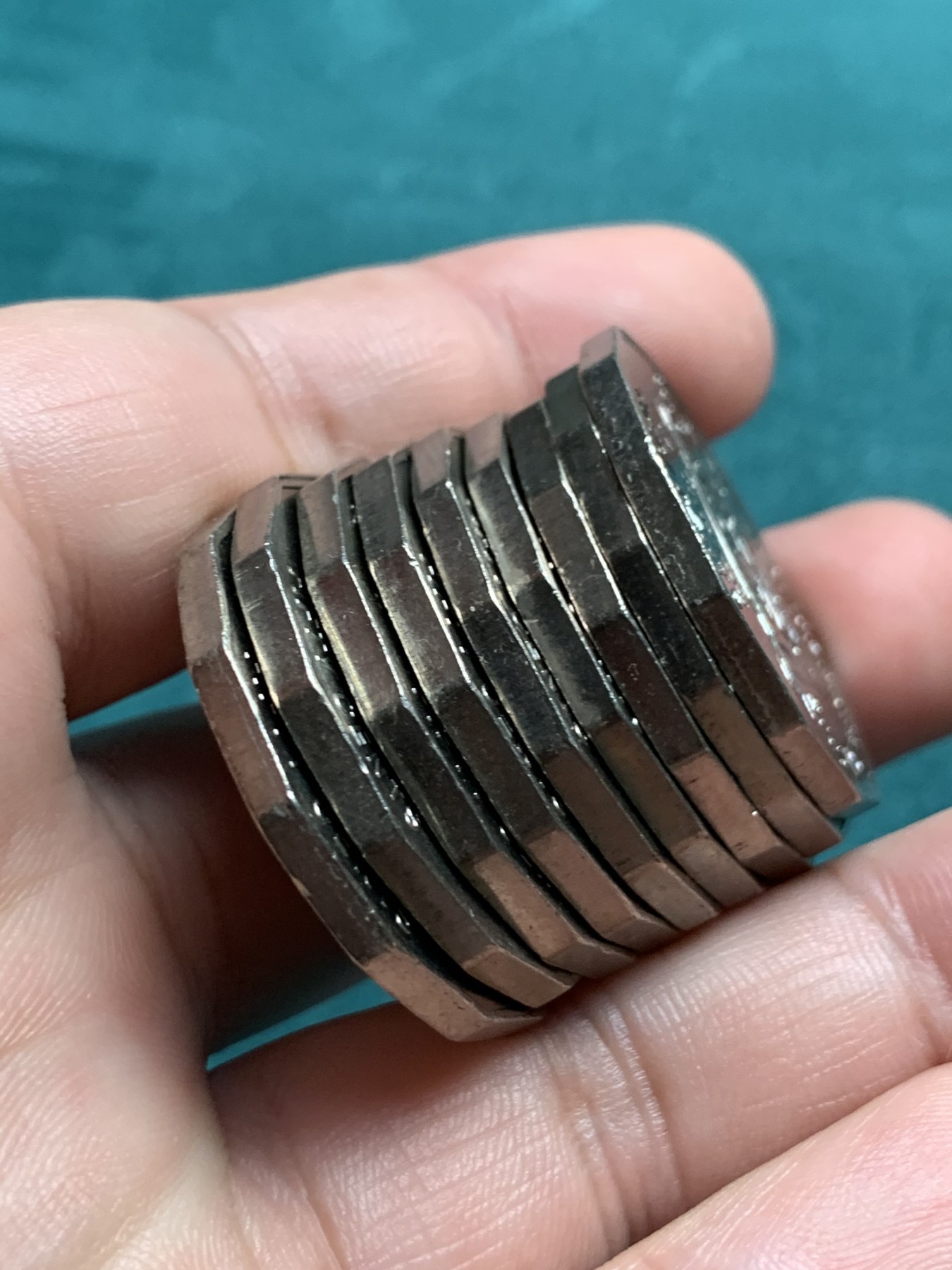 《竞宝斋》第192场-周日，周一 2场 (全场包邮) 澳大利亚2001年联邦百年50分流通纪念币 九枚全