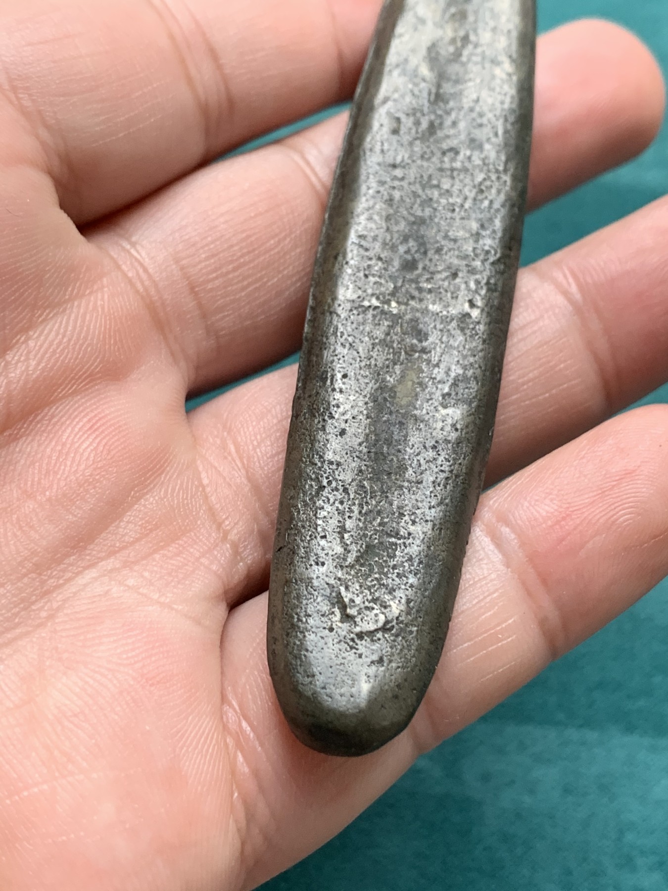 《竞宝斋》第192场-周日，周一 2场 (全场包邮) 泰国（暹罗）素克泰王朝大型虎舌银条 56.5克 曾在云南边境一带流通