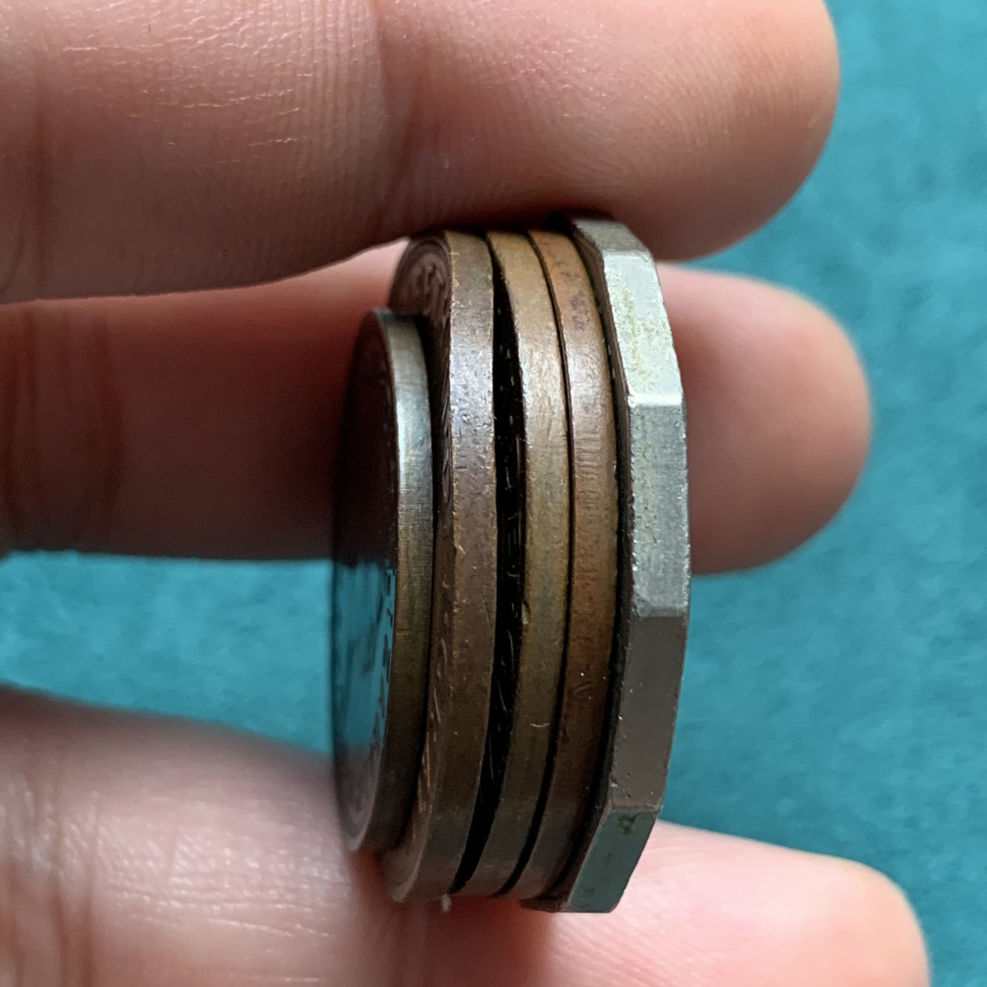 《竞宝斋》第192场-周日，周一 2场 (全场包邮) 澳大利亚流通币一组5枚 细节见图