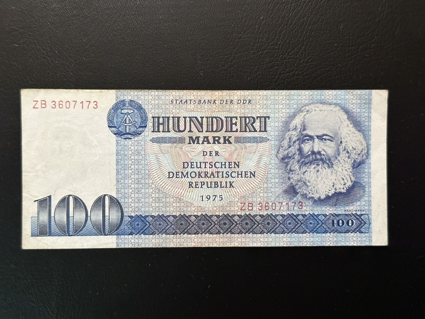 八月最后一场，第十五期大拍 （S2）民主德国100马克，马克思头像，热门品种