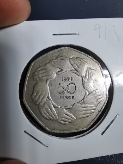 沼泽如烟--第91场 - 英国1973年50便士入欧纪念