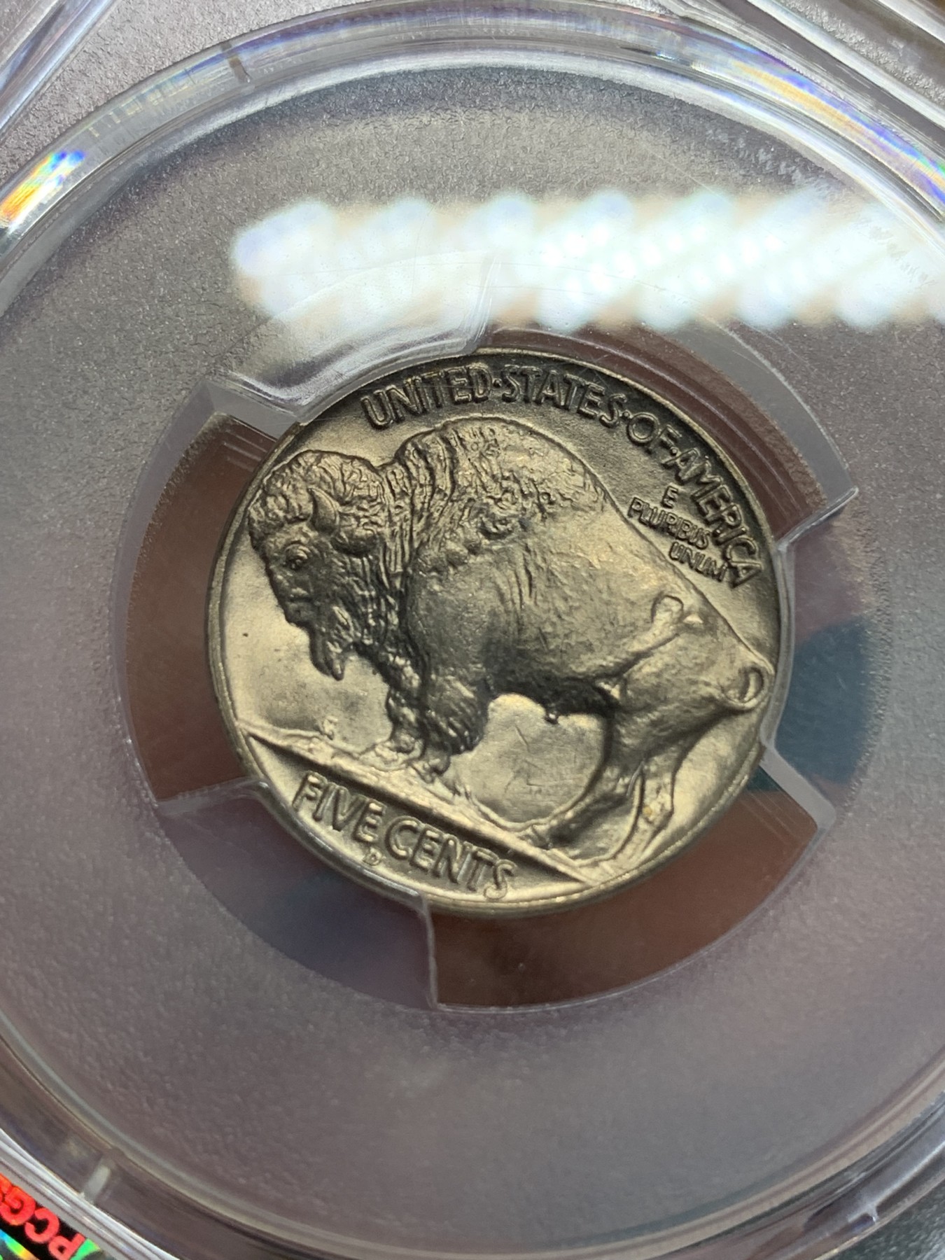 《竞宝斋》第192场-周日，周一 2场 (全场包邮) PCGS-MS66 美国 1938年 5美分 野牛币 印第安人+野牛 经典设计 高分