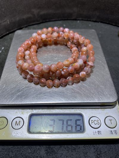 放福利！川料南红玛瑙荔枝冻飘红多圈手串一条！ 放福利！川料南红玛瑙荔枝冻飘红多圈手串一条！