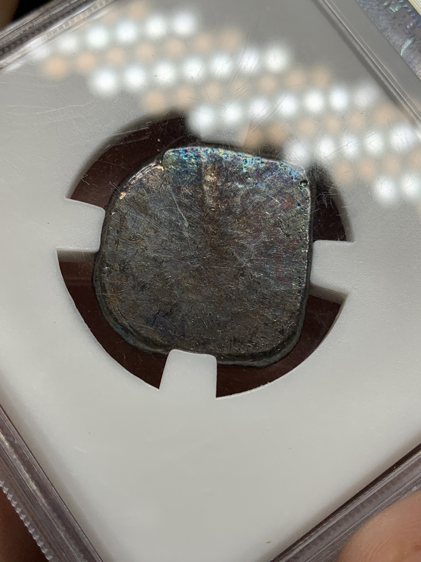 《竞宝斋》第192场-周日，周一 2场 (全场包邮) 中乾评级UNC 广州恊昌金铺银饼 原光五彩