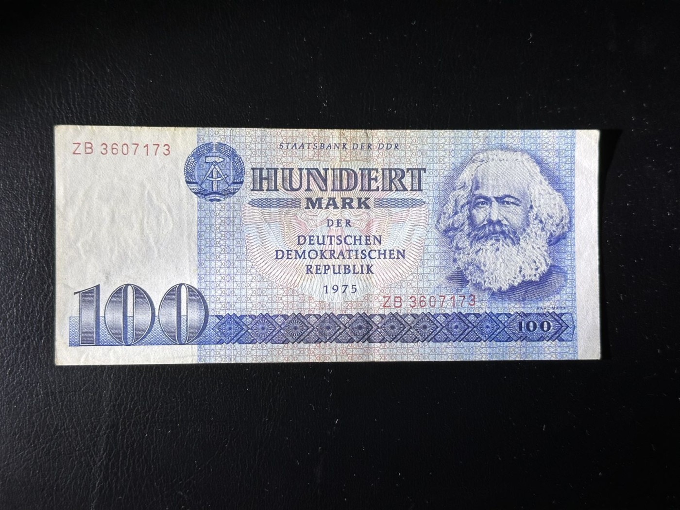 八月最后一场，第十五期大拍 （S2）民主德国100马克，马克思头像，热门品种