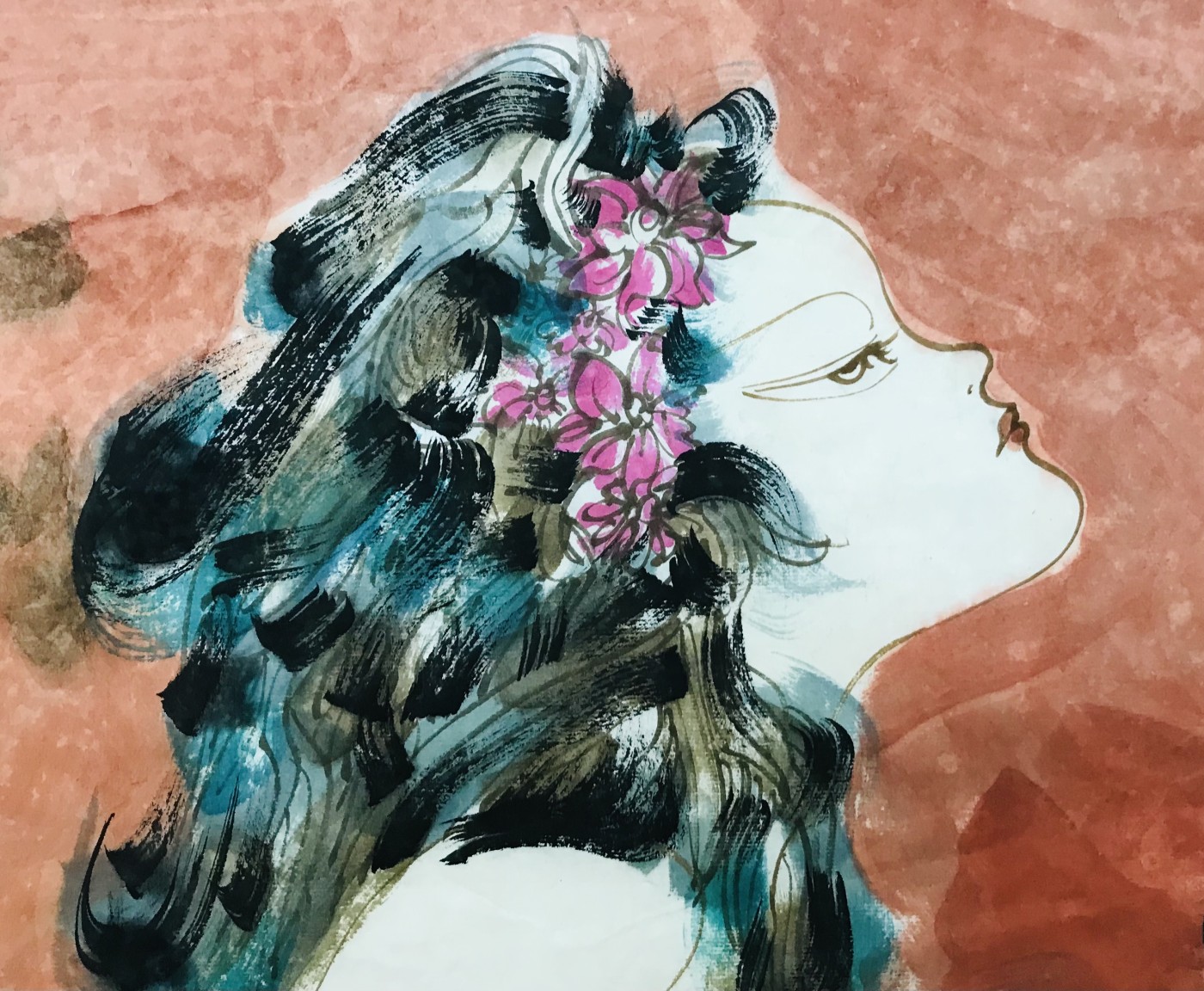 刘可明老师人物作品