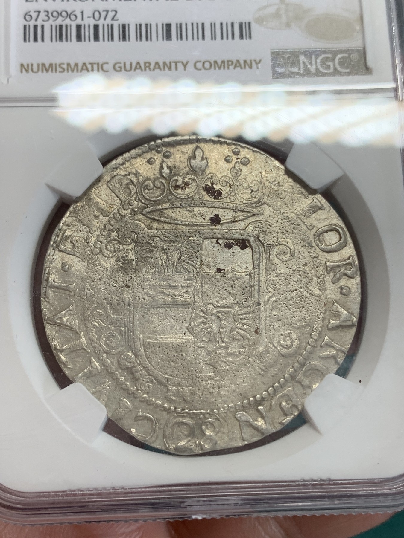 《竞宝斋》第192场-周日，周一 2场 (全场包邮) NGC AUD 德国1637-53杰弗斐迪南三世28s银币