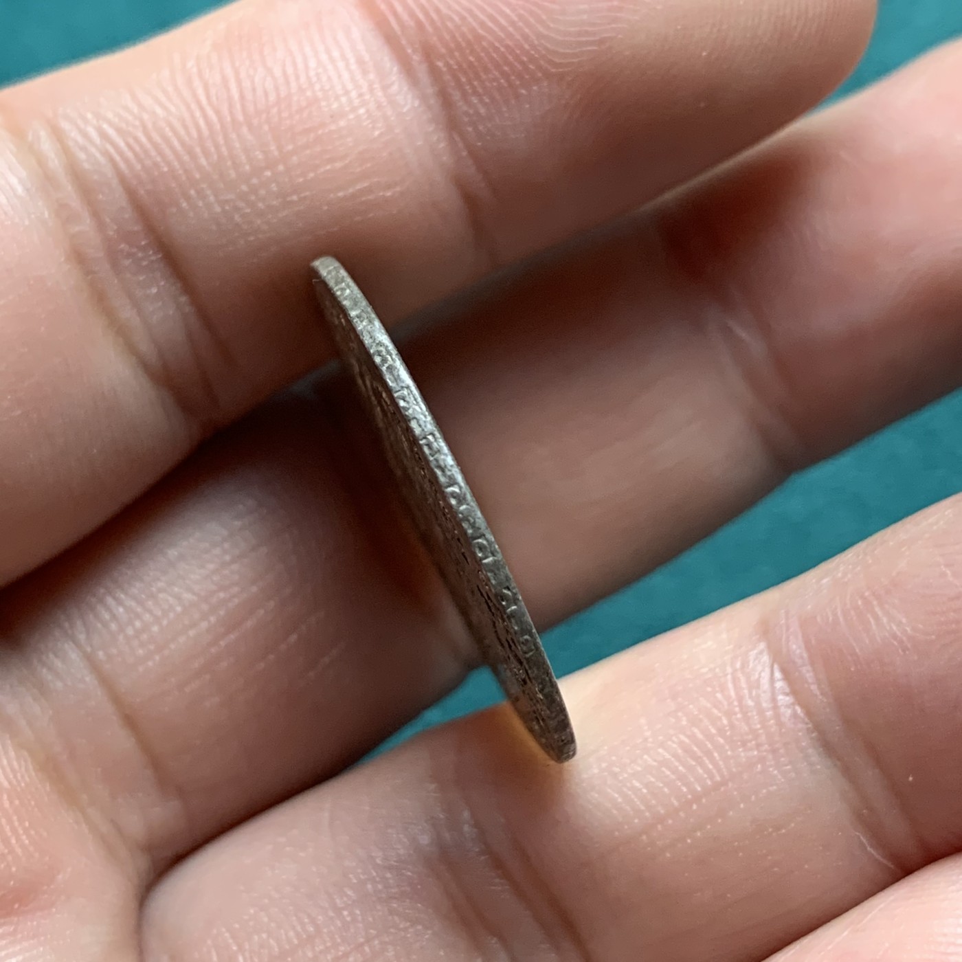 《竞宝斋》第192场-周日，周一 2场 (全场包邮) 两枚一组 英国1873年维多利亚哥特1福林银币+墨西哥1805年卡四双柱2R银币 少见品种