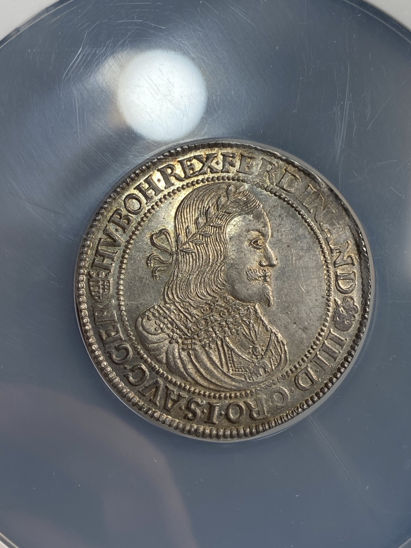 万国钱币拍卖第015期（奢华币章第二季） NGC MS63 1652年匈牙利神罗大泰勒，打制规整，细节一流，底板光洁，匈牙利的神罗还是非常少见的，BU更为难得。