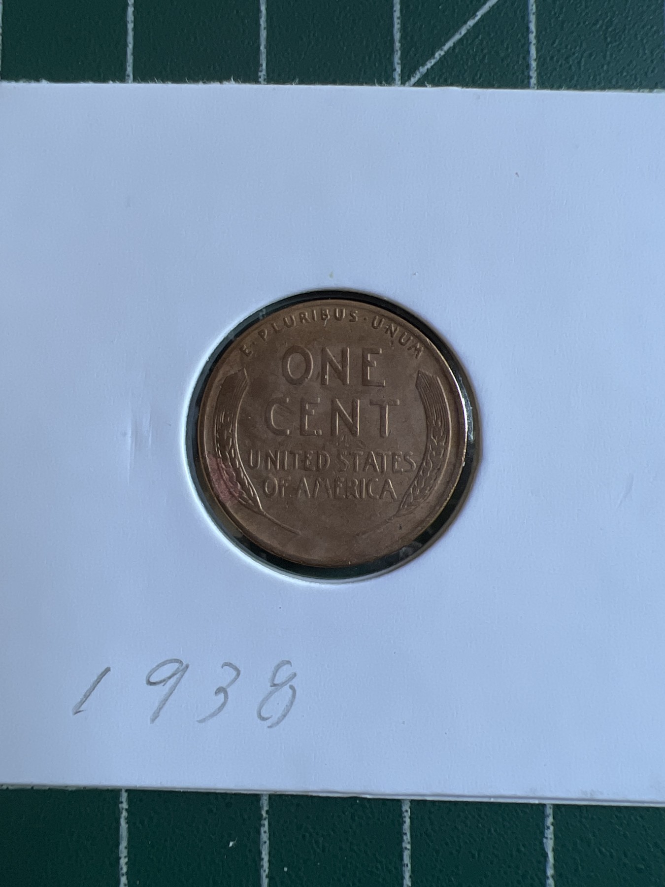 第394期 硬币专场 （无押金，捡漏，全场20包邮，偏远地区除外，接收代拍业务） 美国一美分1938年