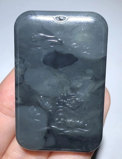 玉石翡翠玛瑙｜拍卖专场 旧藏青海玉挂件