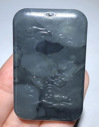 玉石翡翠玛瑙｜拍卖专场 旧藏青海玉挂件