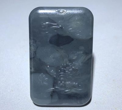 玉石翡翠玛瑙｜拍卖专场 旧藏青海玉挂件