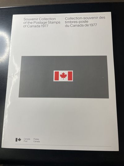 加拿大1977年邮票年册一本 - 加拿大1977年邮票年册一本