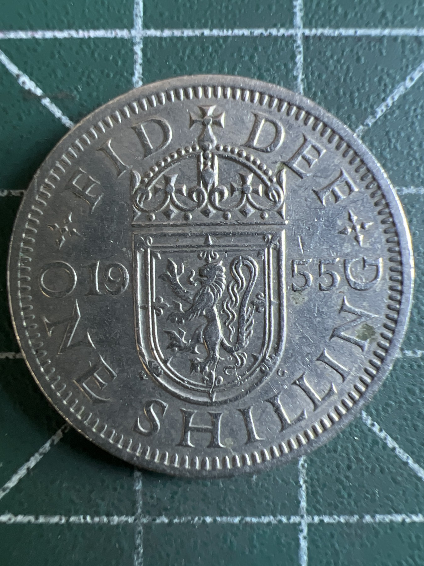 第394期 硬币专场 （无押金，捡漏，全场20包邮，偏远地区除外，接收代拍业务） 伊二狮徽一先令1955年