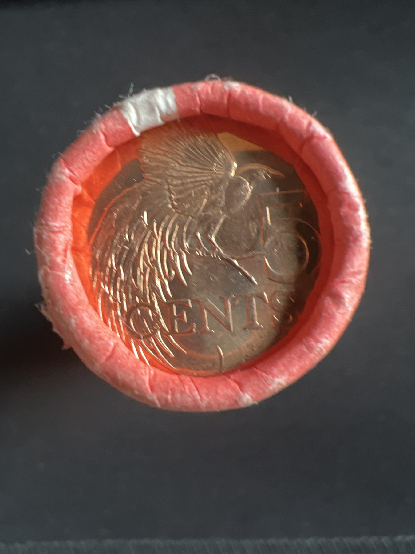 第396期 硬币币专场 （无押金，捡漏，全场20包邮，偏远地区除外，接收代拍业务） 特立尼和多巴哥 50枚卷装 飞鸟红铜