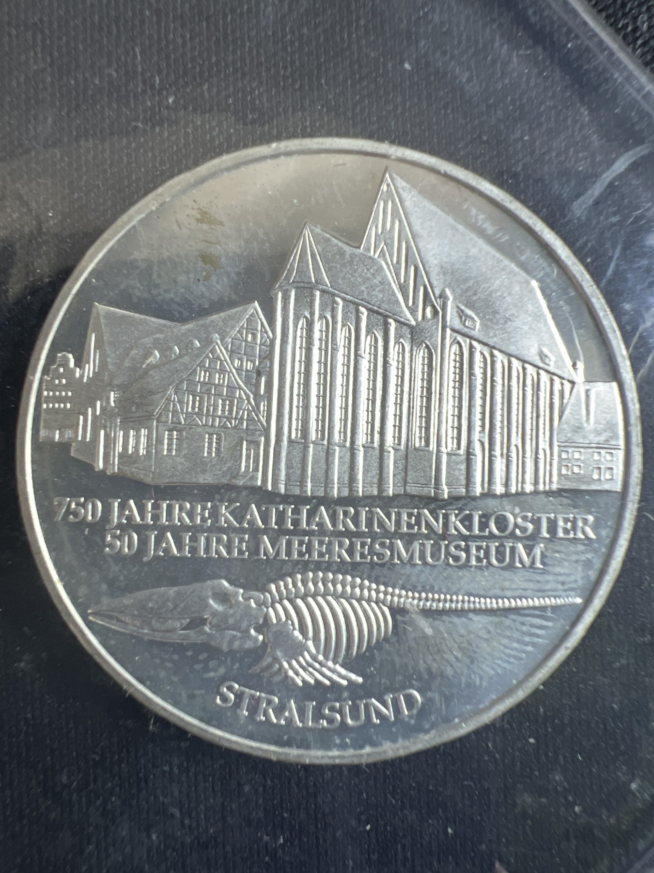 第4期 银币专场 （无押金，捡漏，全场20包邮，偏远地区除外，接收代拍业务） 德国 10马克 海洋博物馆50周年