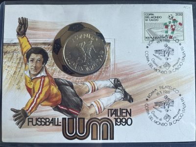 第430期 硬币专场 （无押金，捡漏，全场20包邮，偏远地区除外，接收代拍业务） - 1988年 匈牙利 嵌球币 世界赛 铲杯足球 100福林 纪念银币