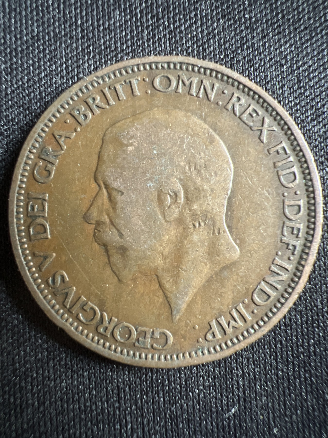 第396期 硬币币专场 （无押金，捡漏，全场20包邮，偏远地区除外，接收代拍业务） 英国 乔治五世半便士1934年