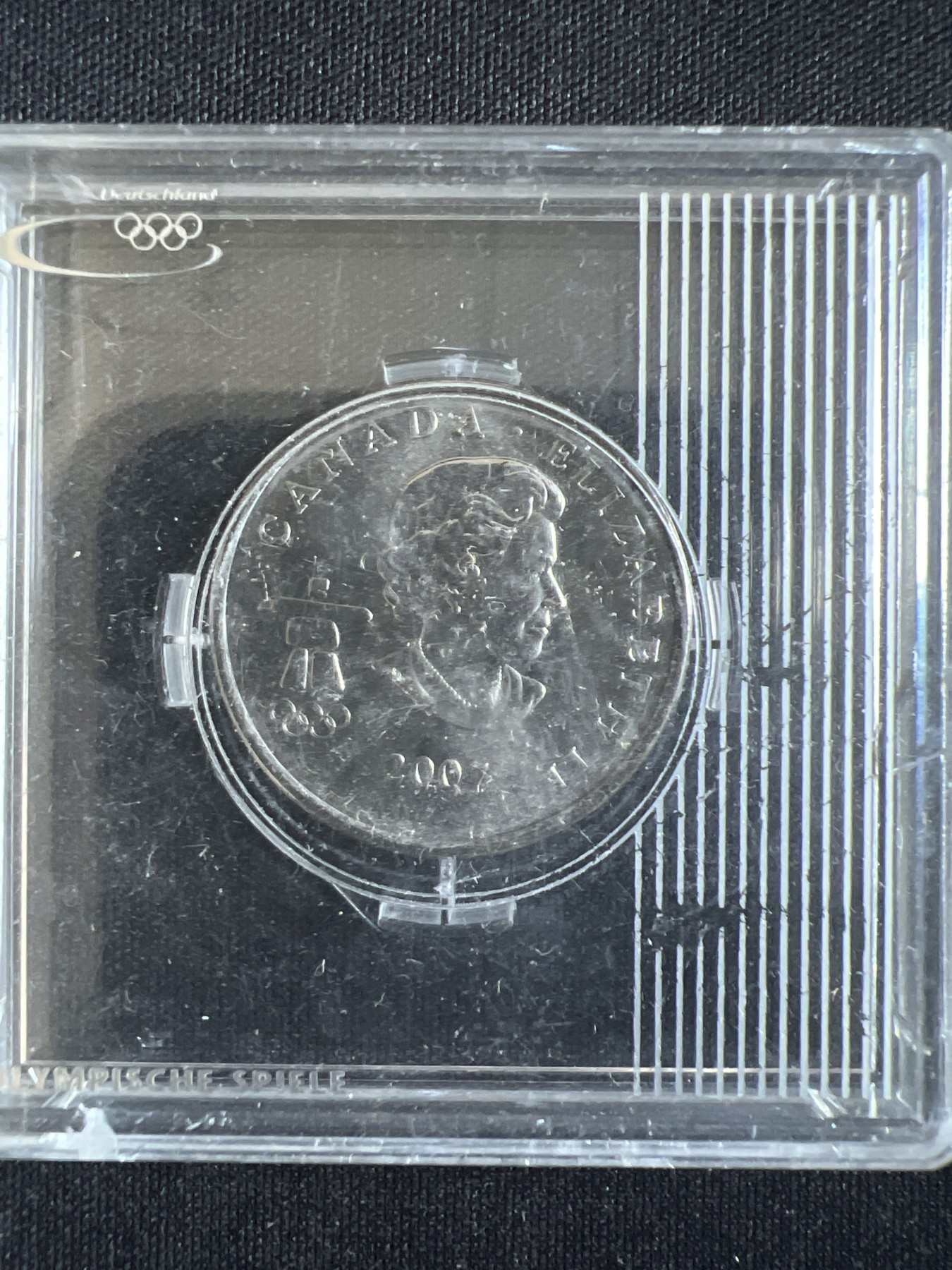 第4期 银币专场 （无押金，捡漏，全场20包邮，偏远地区除外，接收代拍业务） 2007年 加拿大 25分 普制铜镍纪念币 温哥华运动会冰上射击
