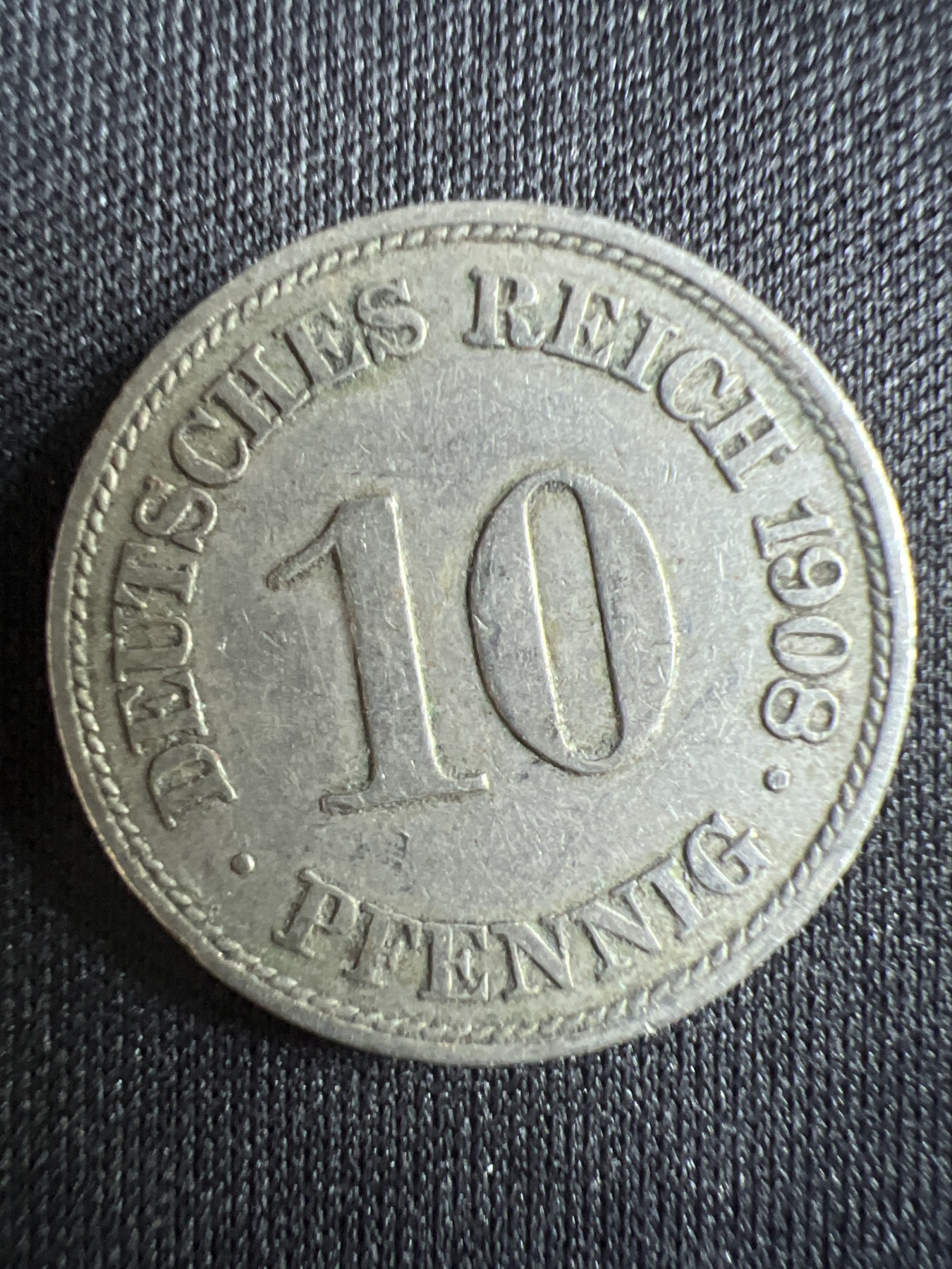 第396期 硬币币专场 （无押金，捡漏，全场20包邮，偏远地区除外，接收代拍业务） 德国 早期 长翅鹰10芬尼