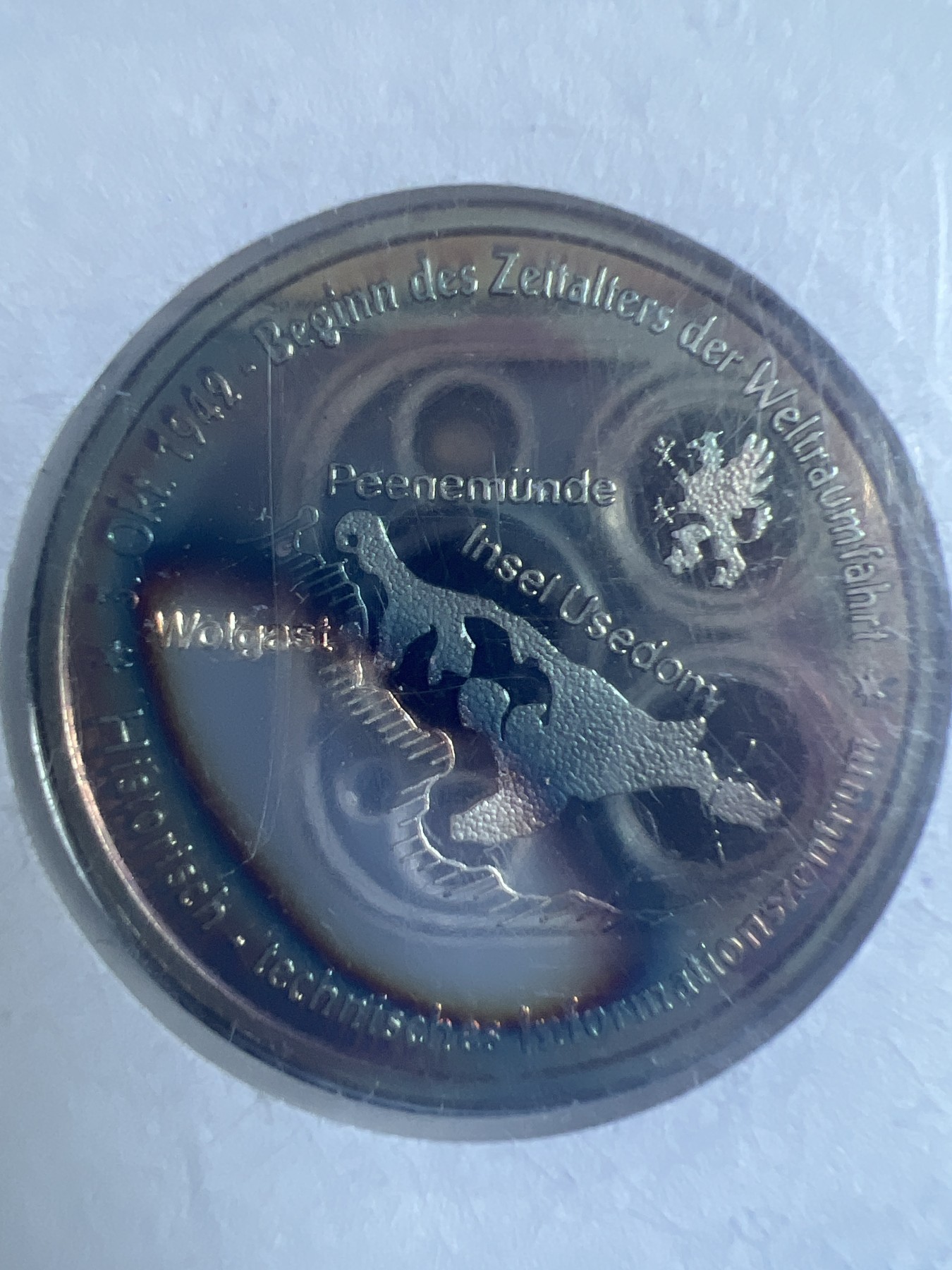 第4期 银币专场 （无押金，捡漏，全场20包邮，偏远地区除外，接收代拍业务） 1992年 50劳姆法尔特 50年纪念币