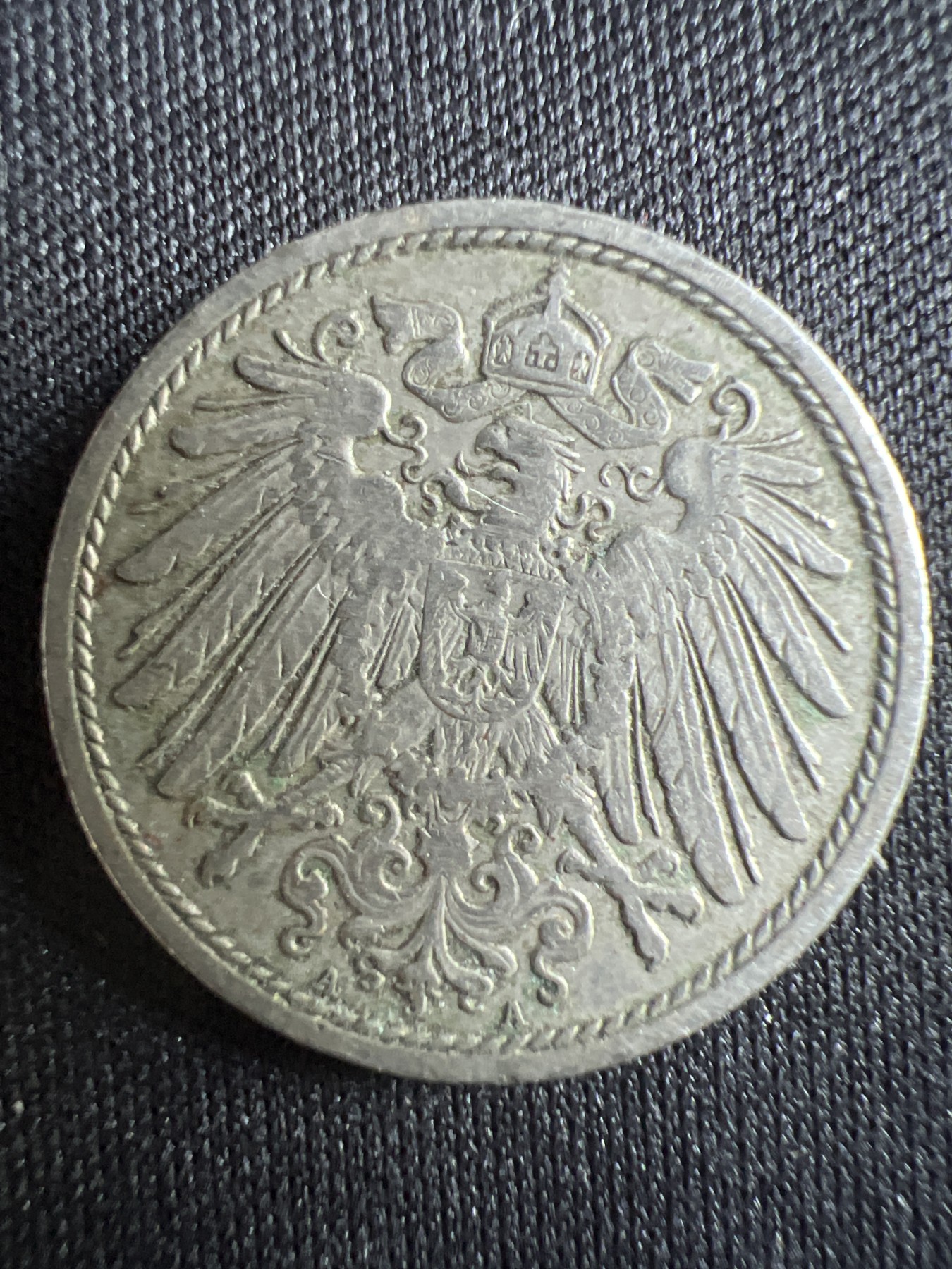 第396期 硬币币专场 （无押金，捡漏，全场20包邮，偏远地区除外，接收代拍业务） 德国 早期 长翅鹰10芬尼