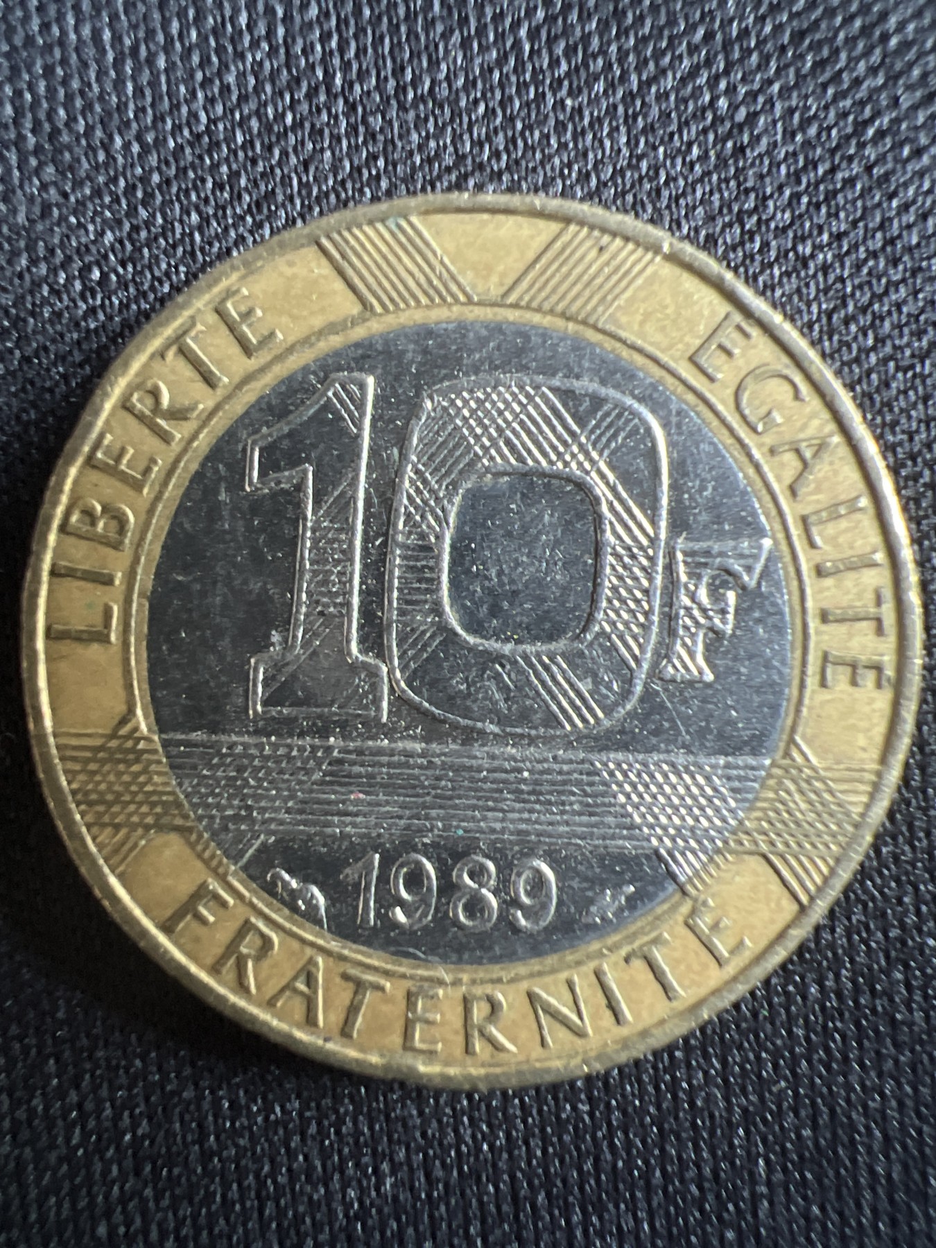 第396期 硬币币专场 （无押金，捡漏，全场20包邮，偏远地区除外，接收代拍业务） 法国 10法郎 小天使