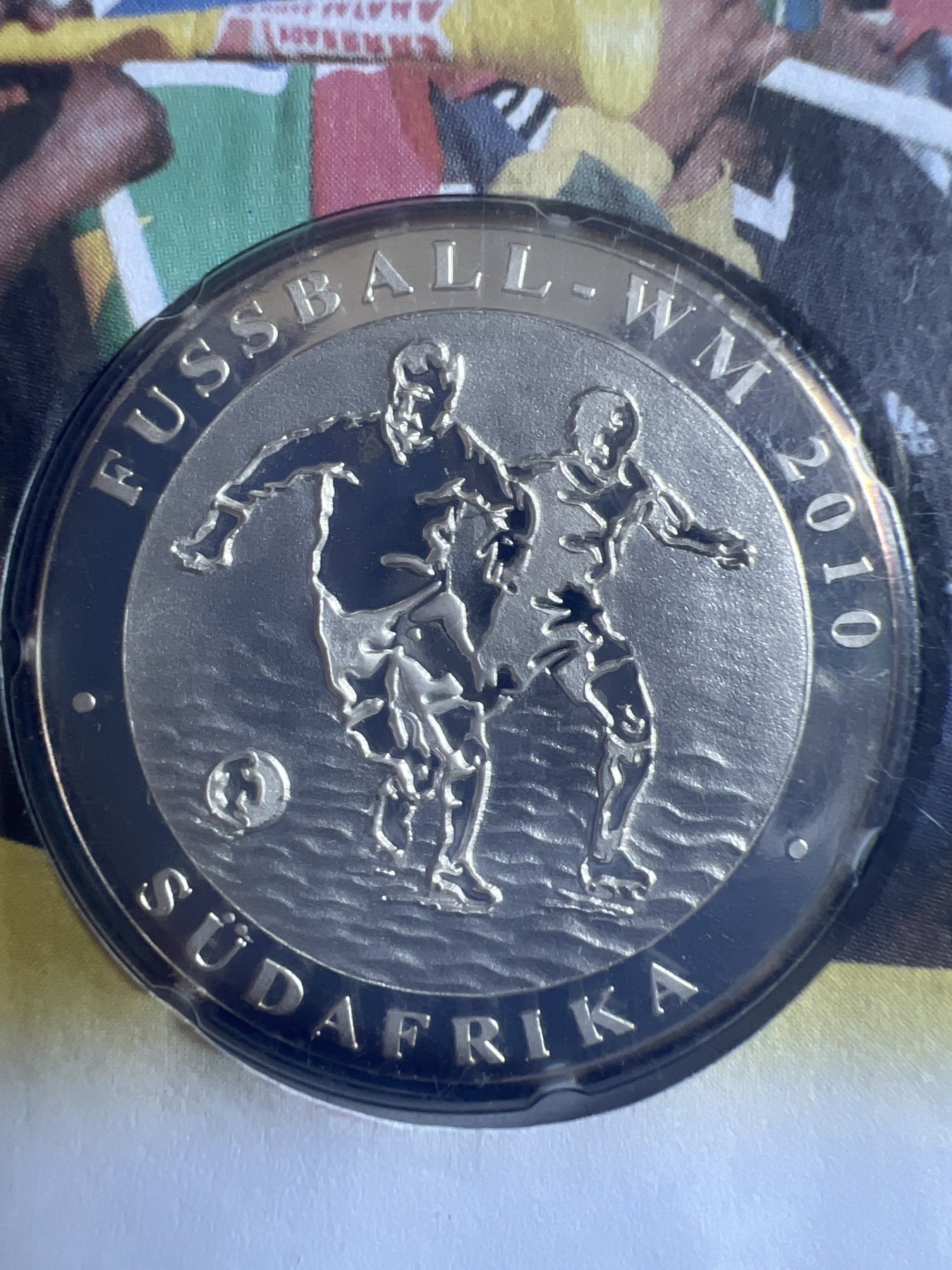 第430期 硬币专场 （无押金，捡漏，全场20包邮，偏远地区除外，接收代拍业务） 2010年 德国 冬季残奥会 足球纪念银币 邮币封