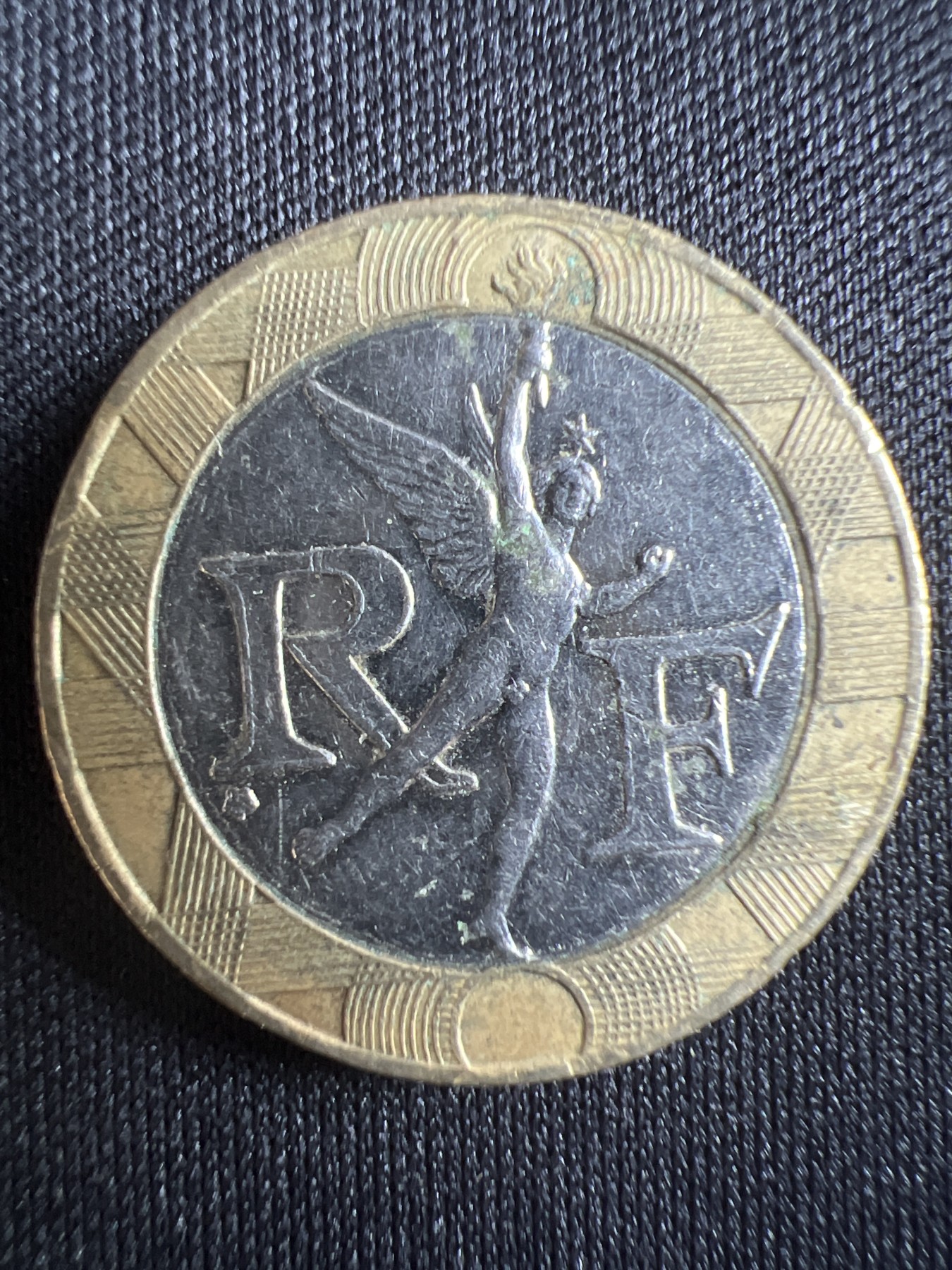 第396期 硬币币专场 （无押金，捡漏，全场20包邮，偏远地区除外，接收代拍业务） 法国 10法郎 小天使