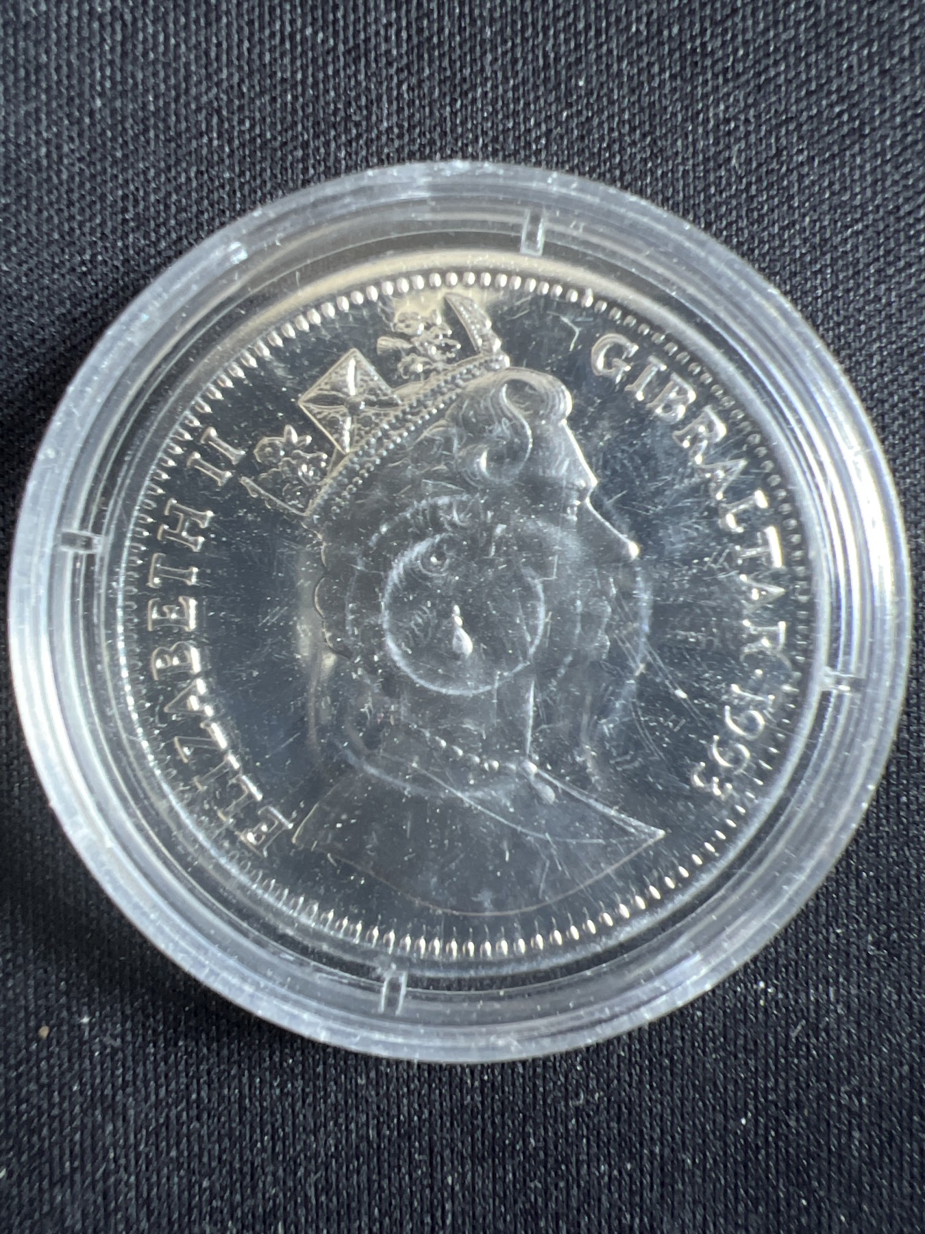 第4期 银币专场 （无押金，捡漏，全场20包邮，偏远地区除外，接收代拍业务） 1993年 直布罗陀 14埃居银币