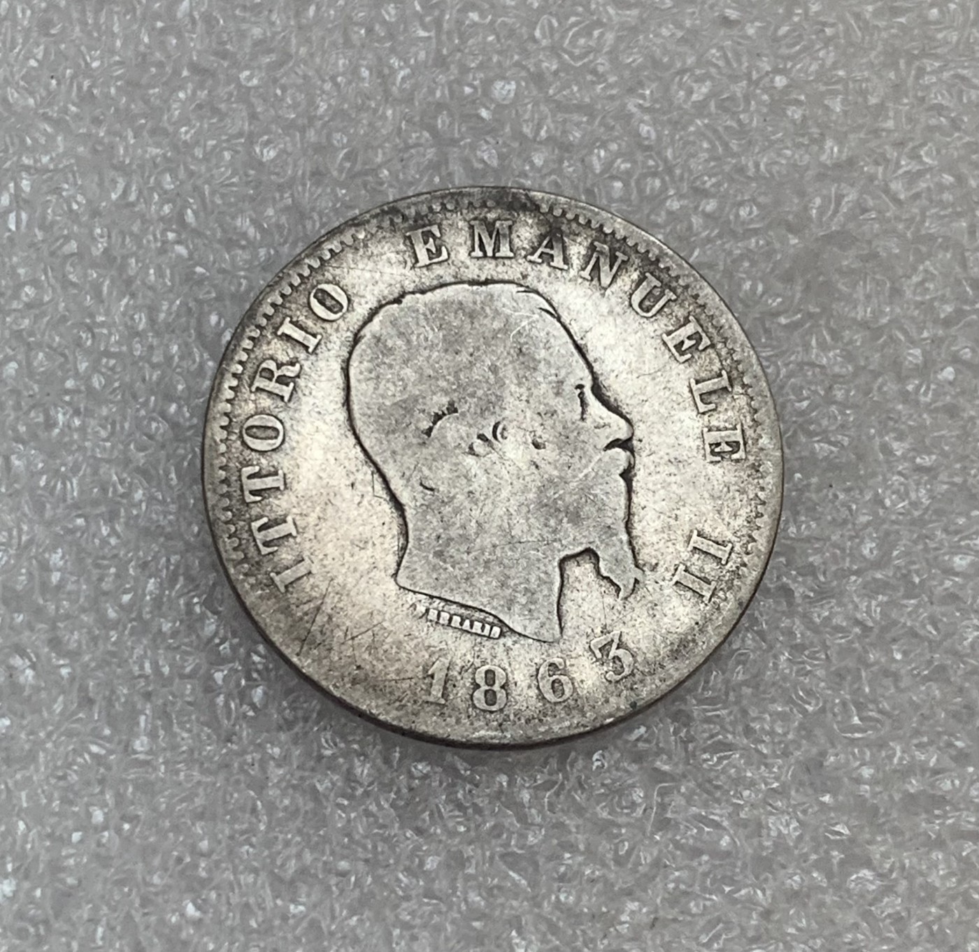 瓶子🏺第107期拍卖会  意大利1863年1里拉银币