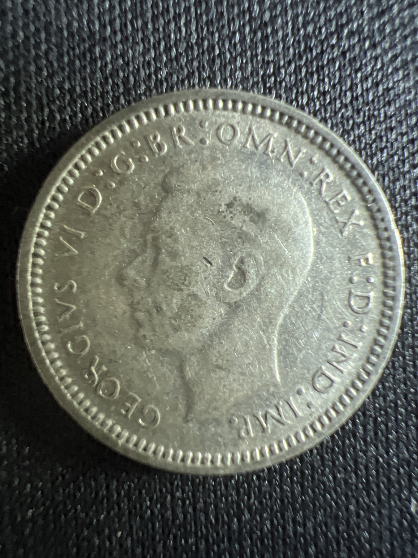 第396期 硬币币专场 （无押金，捡漏，全场20包邮，偏远地区除外，接收代拍业务） 1948年 乔治六世 小银元 麦穗