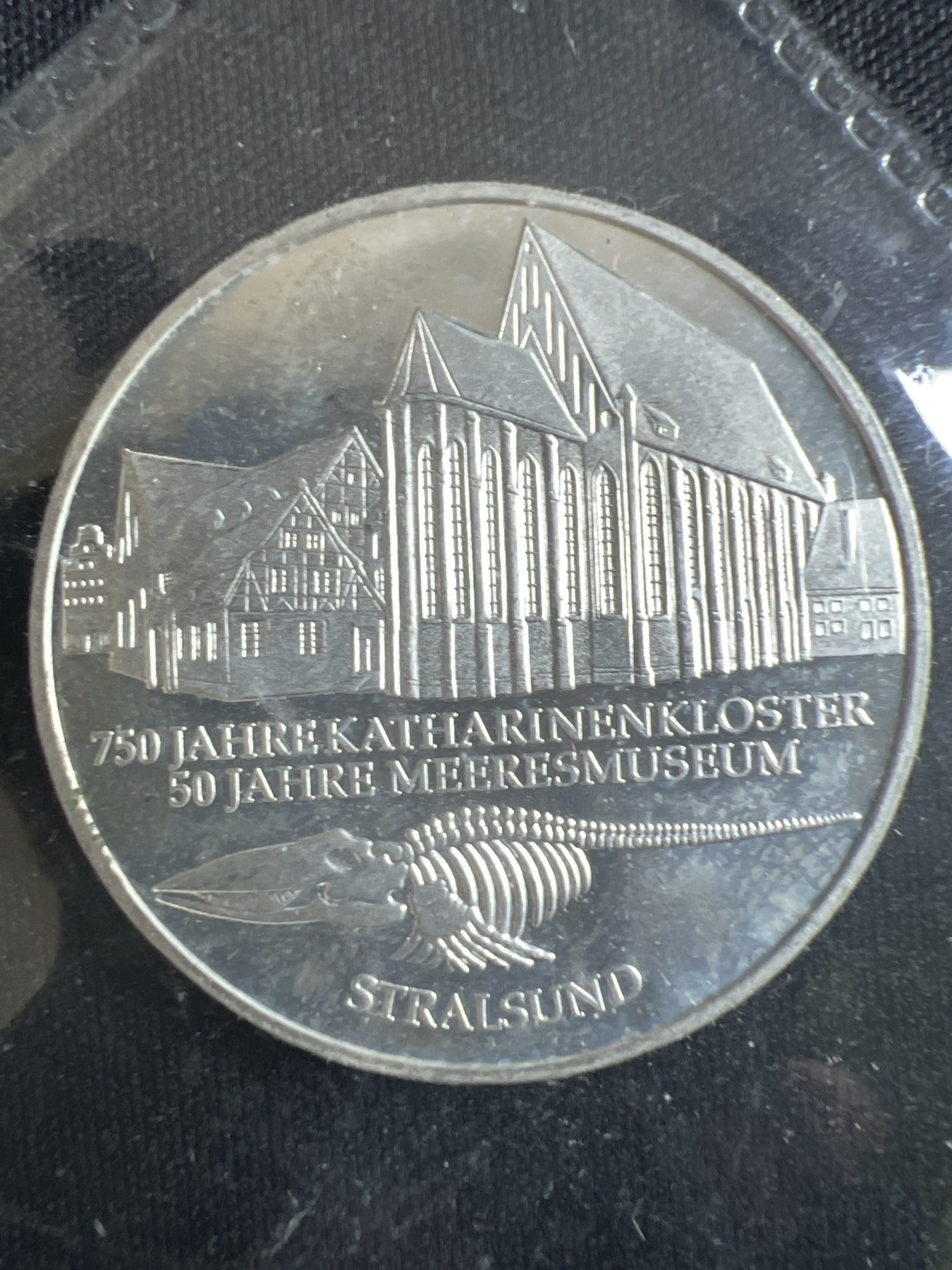 第4期 银币专场 （无押金，捡漏，全场20包邮，偏远地区除外，接收代拍业务） 德国 10马克 海洋博物馆50周年