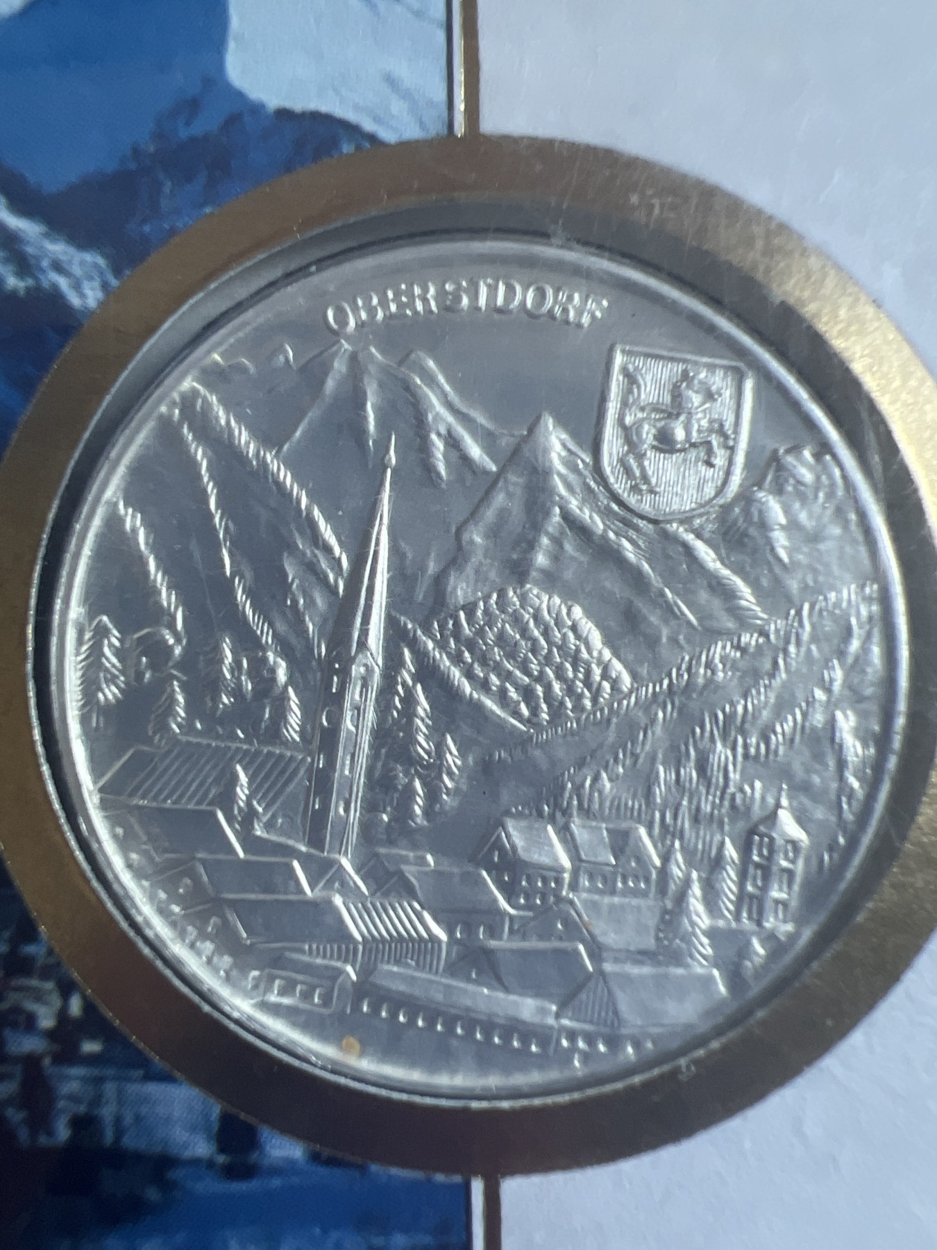 第4期 银币专场 （无押金，捡漏，全场20包邮，偏远地区除外，接收代拍业务） 1987年 奥伯斯特多夫 纪念币