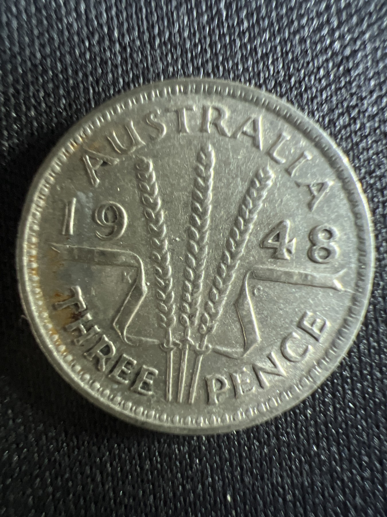 第396期 硬币币专场 （无押金，捡漏，全场20包邮，偏远地区除外，接收代拍业务） 1948年 乔治六世 小银元 麦穗