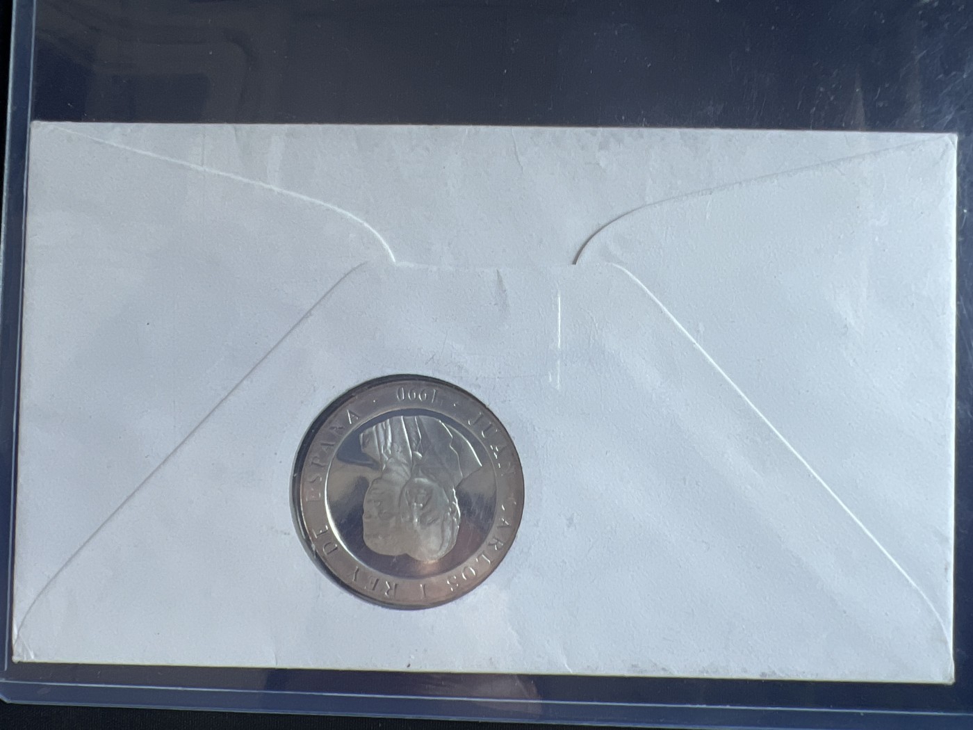 第4期 银币专场 （无押金，捡漏，全场20包邮，偏远地区除外，接收代拍业务） 2000年 西班牙王国 奥运纪念银币 邮币封