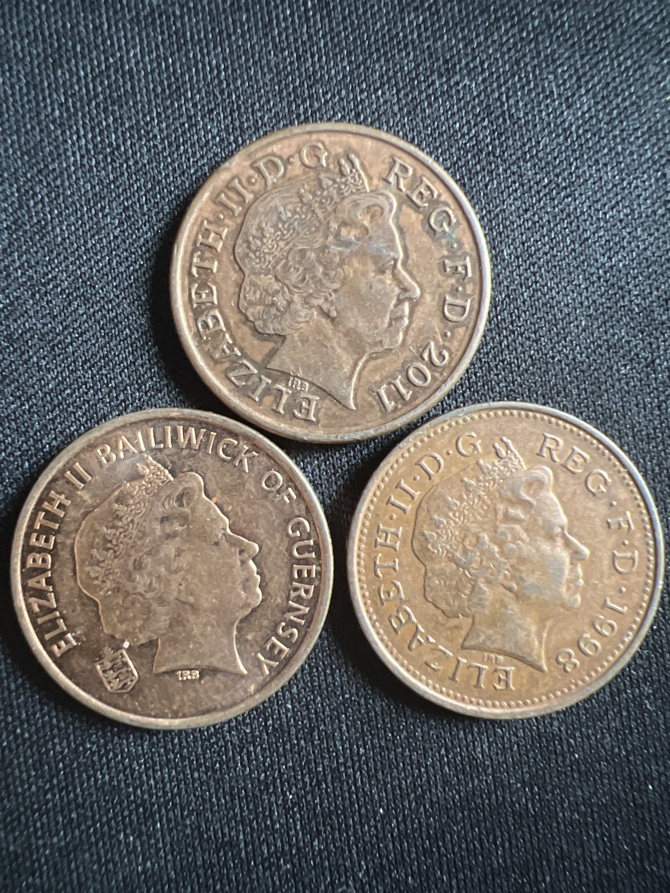 第396期 硬币币专场 （无押金，捡漏，全场20包邮，偏远地区除外，接收代拍业务） 英属根西面包蟹1便士，英国1便士盾牌，普通1便士