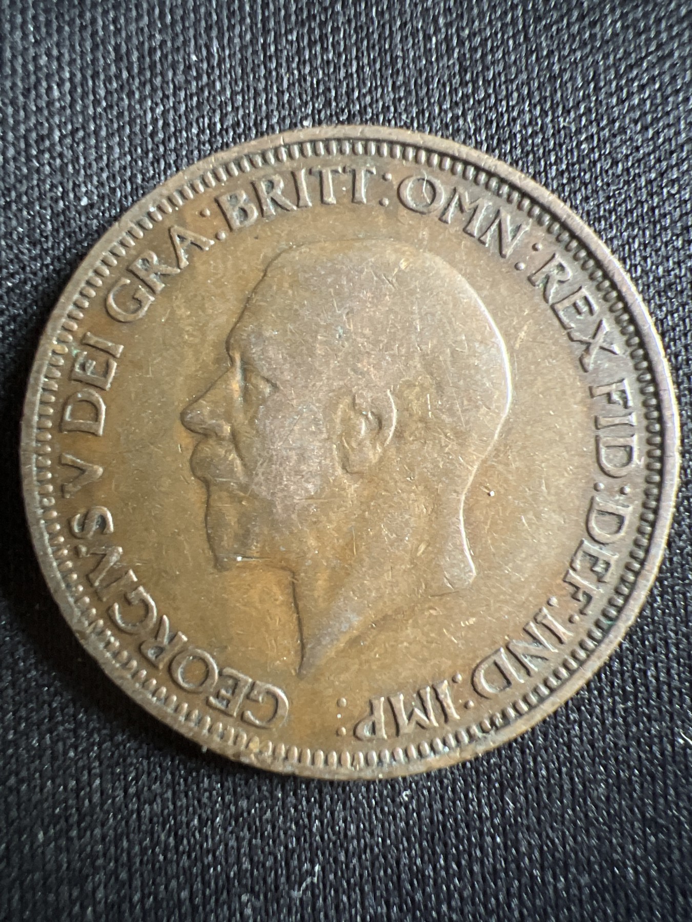 第396期 硬币币专场 （无押金，捡漏，全场20包邮，偏远地区除外，接收代拍业务） 英国 乔治五世半便士1932年